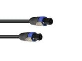 Psso Speaker Cable Speakon 4X2.5 15M Bk